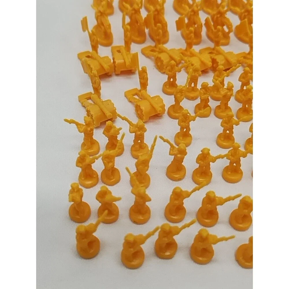 Set Of (60) 2003 Risk Yellow Board Game Player Pieces